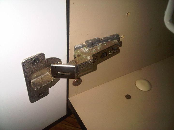 Mold on the kitchen cabinet doors.jpg